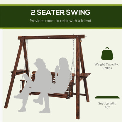 2-Seat Outdoor Swing Chair - Decoration - Quality Life