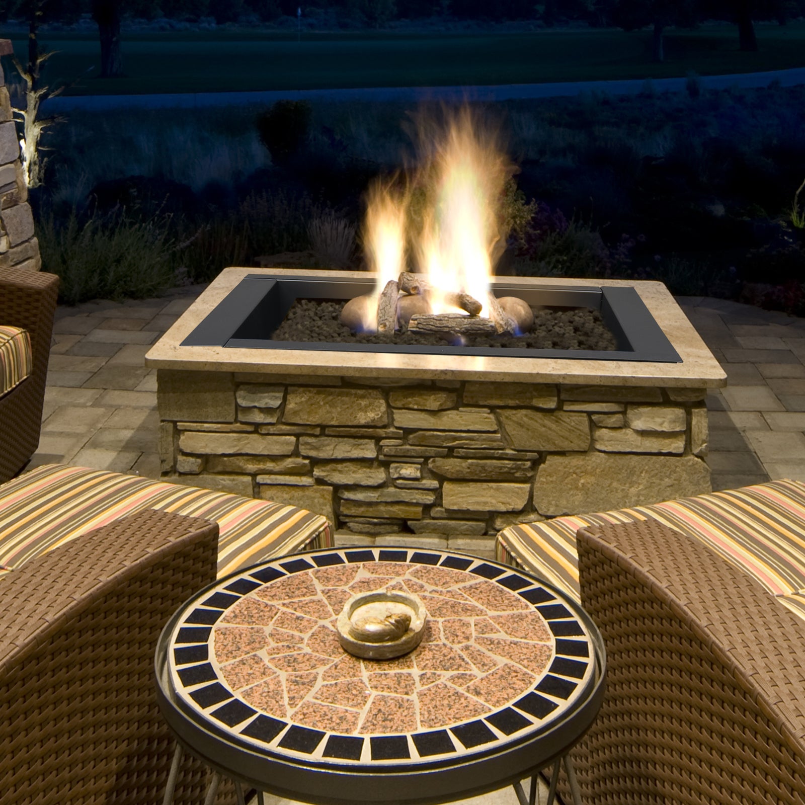 36" x 36" Square Fire Pit Ring 0e7rxg-c0