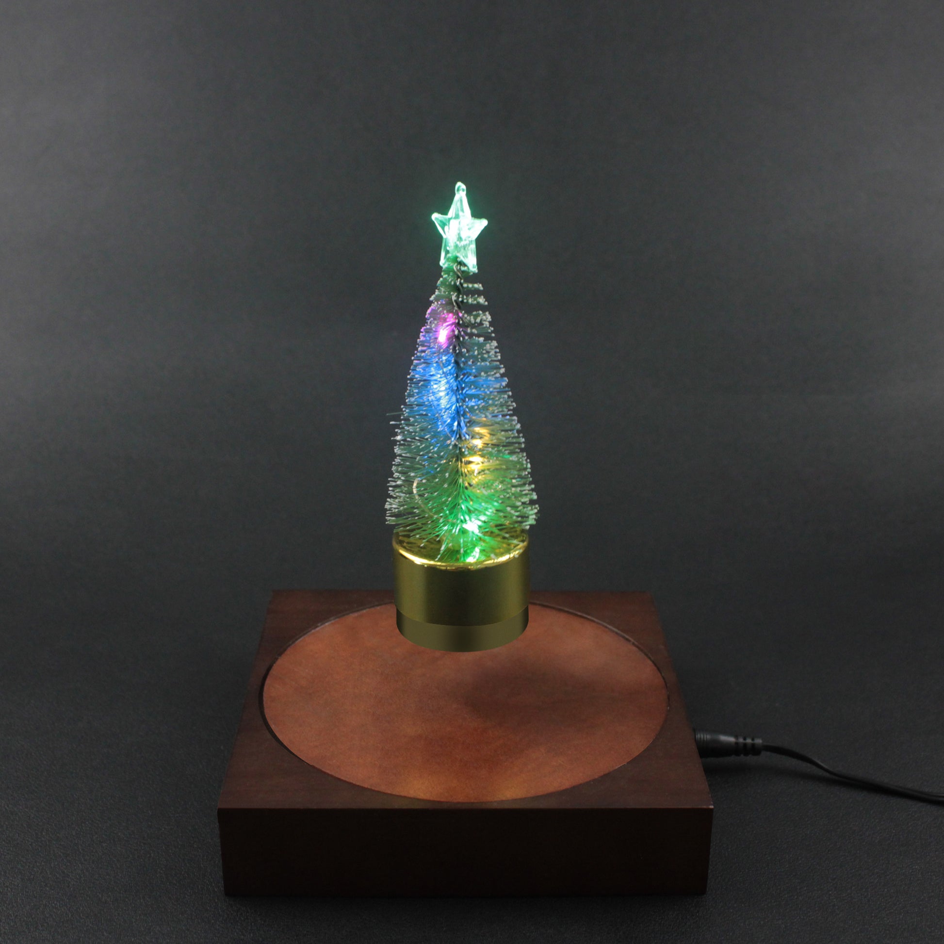 Levitation Christmas tree lamp,Creative Christmas Gift,Unique Decorative Tech Toy 0e7rxg-c0