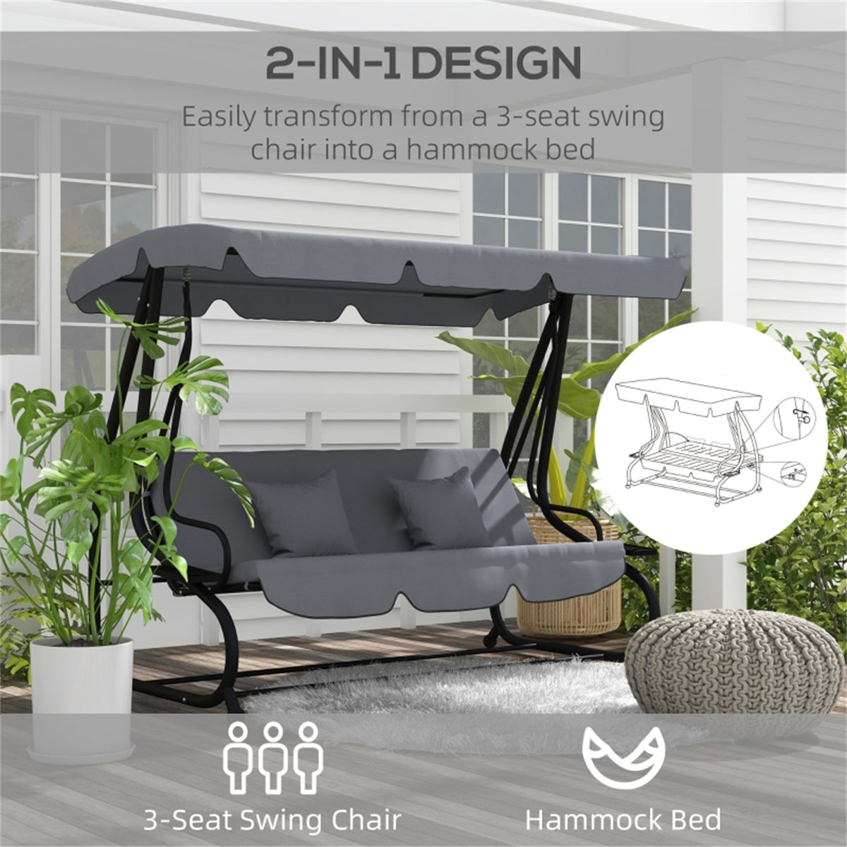 Outdoor Patio Swing Chair 0e7rxg-c0