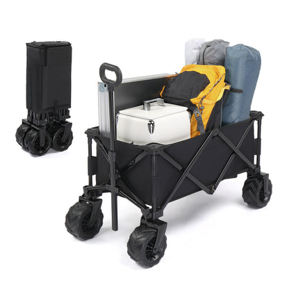 42*22*36inch Black  Garden Folding Cart 0e7rxg-c0