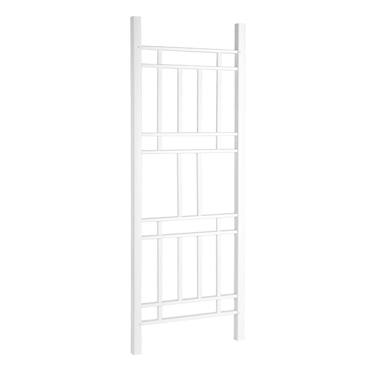 Garden Trellis 28"W x 75"H for Climbing Plants, Vinyl Trellis Indoor Outdoor Plant Support for Vines, Flowers, Vegetables, White 0e7rxg-c0