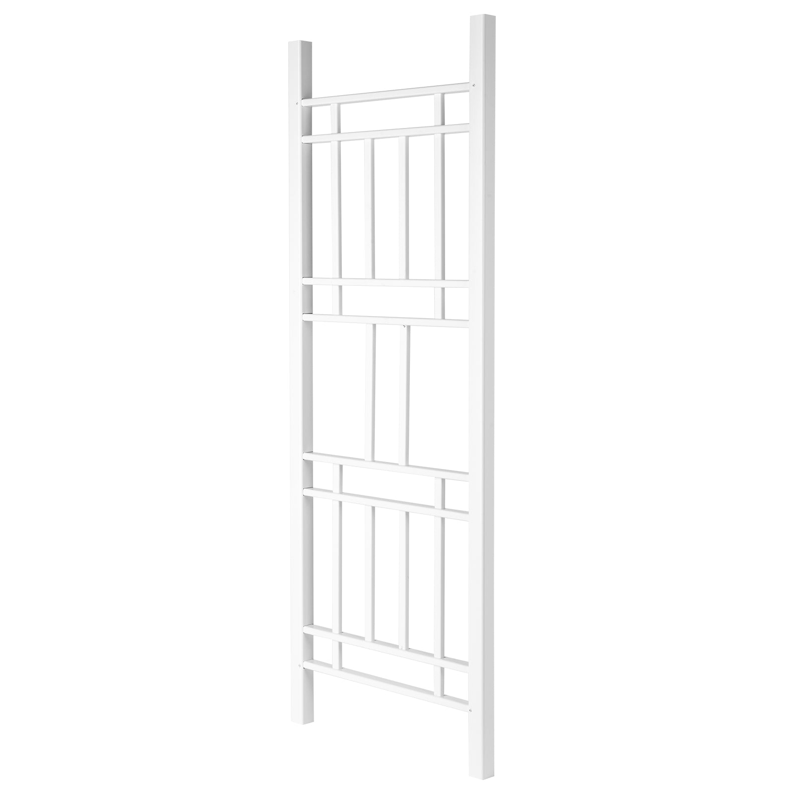 Garden Trellis 28"W x 75"H for Climbing Plants, Vinyl Trellis Indoor Outdoor Plant Support for Vines, Flowers, Vegetables, White 0e7rxg-c0