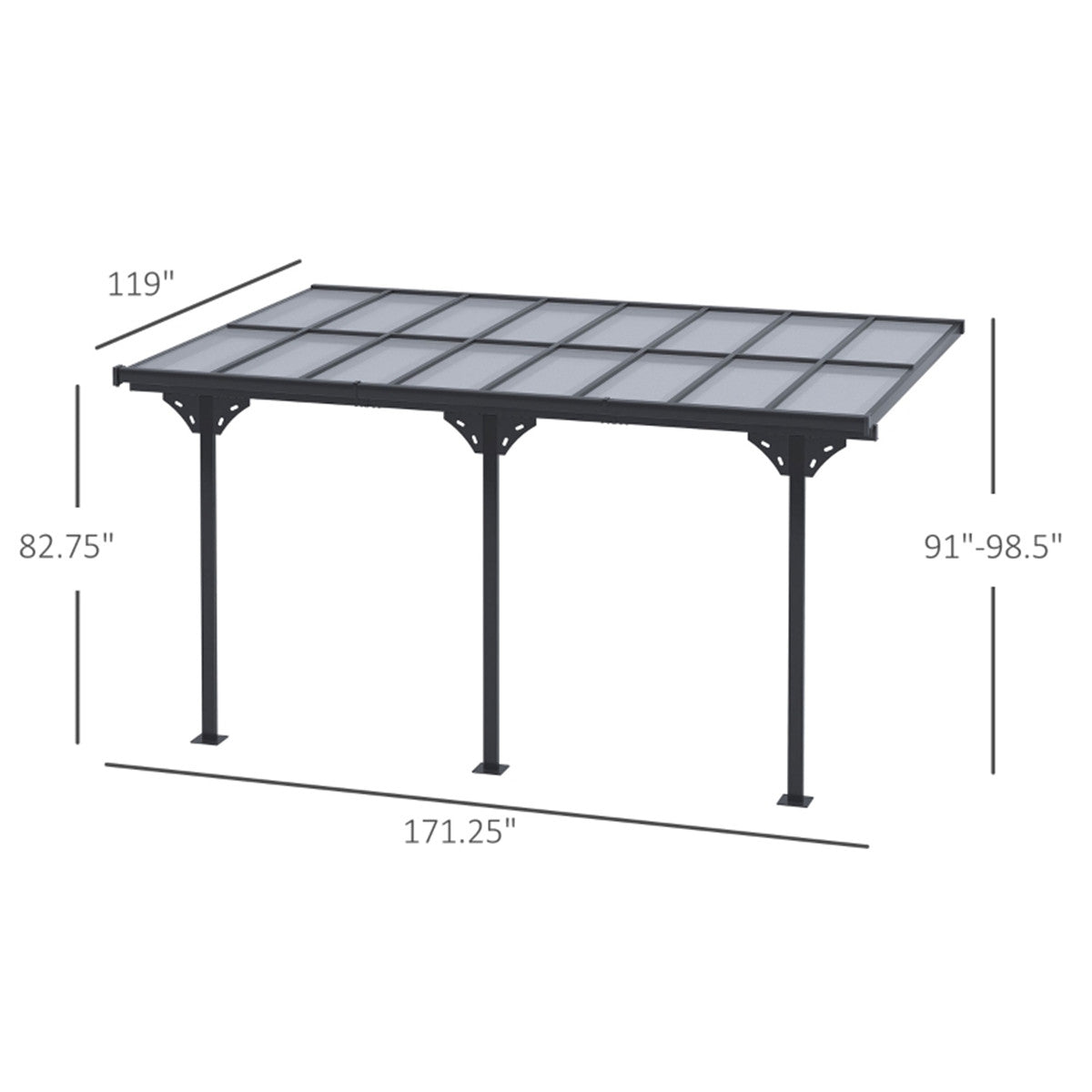 14.5' x 10' Gazebo 0e7rxg-c0