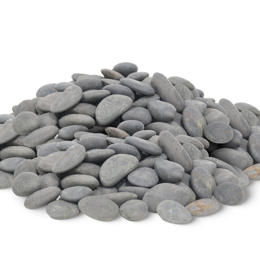 18 LB Mexican Beach Pebbles, 1-2 Inch Decorative River Rocks for Landscaping Garden Paving Plant Rocks Crafting Walkways Backyard, Decorative Stone and Natural Unpolished Bulk Rocks, Grey 0e7rxg-c0