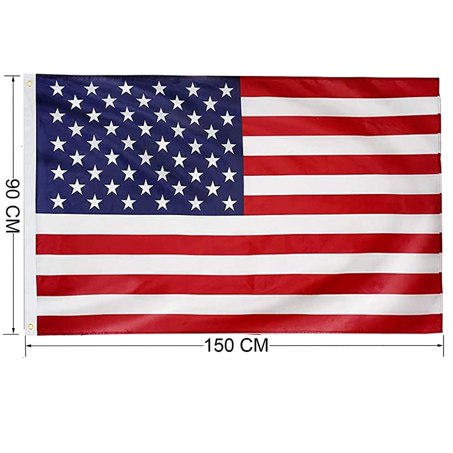 20 FT Sectional Flag Pole Kit Extra Thick Aluminum Flagpole with 1 Flag 2 Rope - Decoration - Quality Life