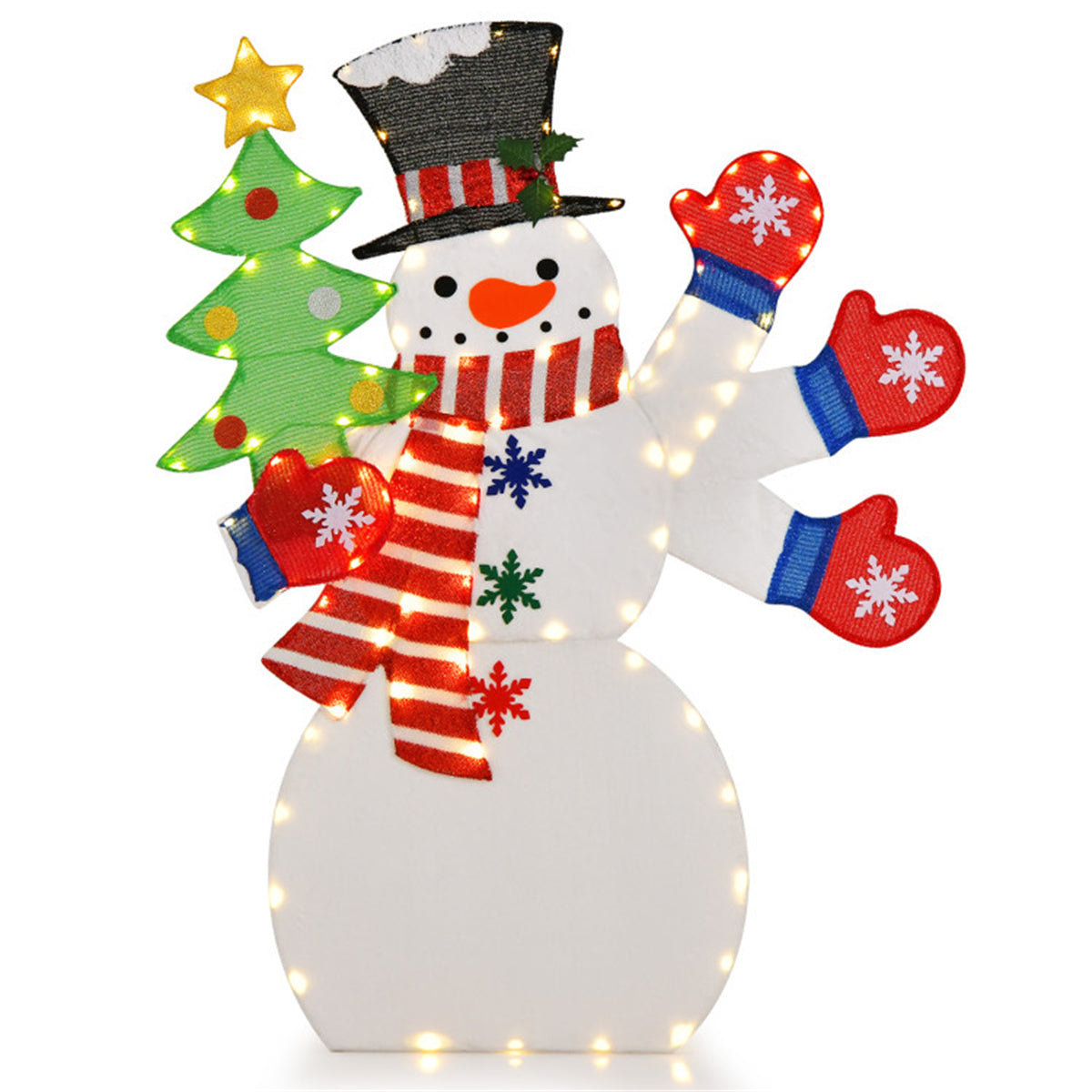 4FT Christmas Snowman Decoration - Decoration - Quality Life