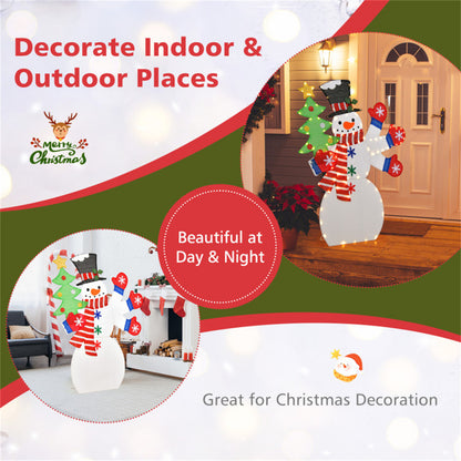 4FT Christmas Snowman Decoration - Decoration - Quality Life