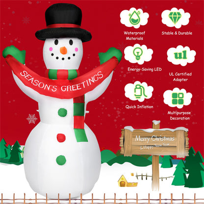 6 Feet Christmas Decoration Inflatable Christmas Snowman - Decoration - Quality Life