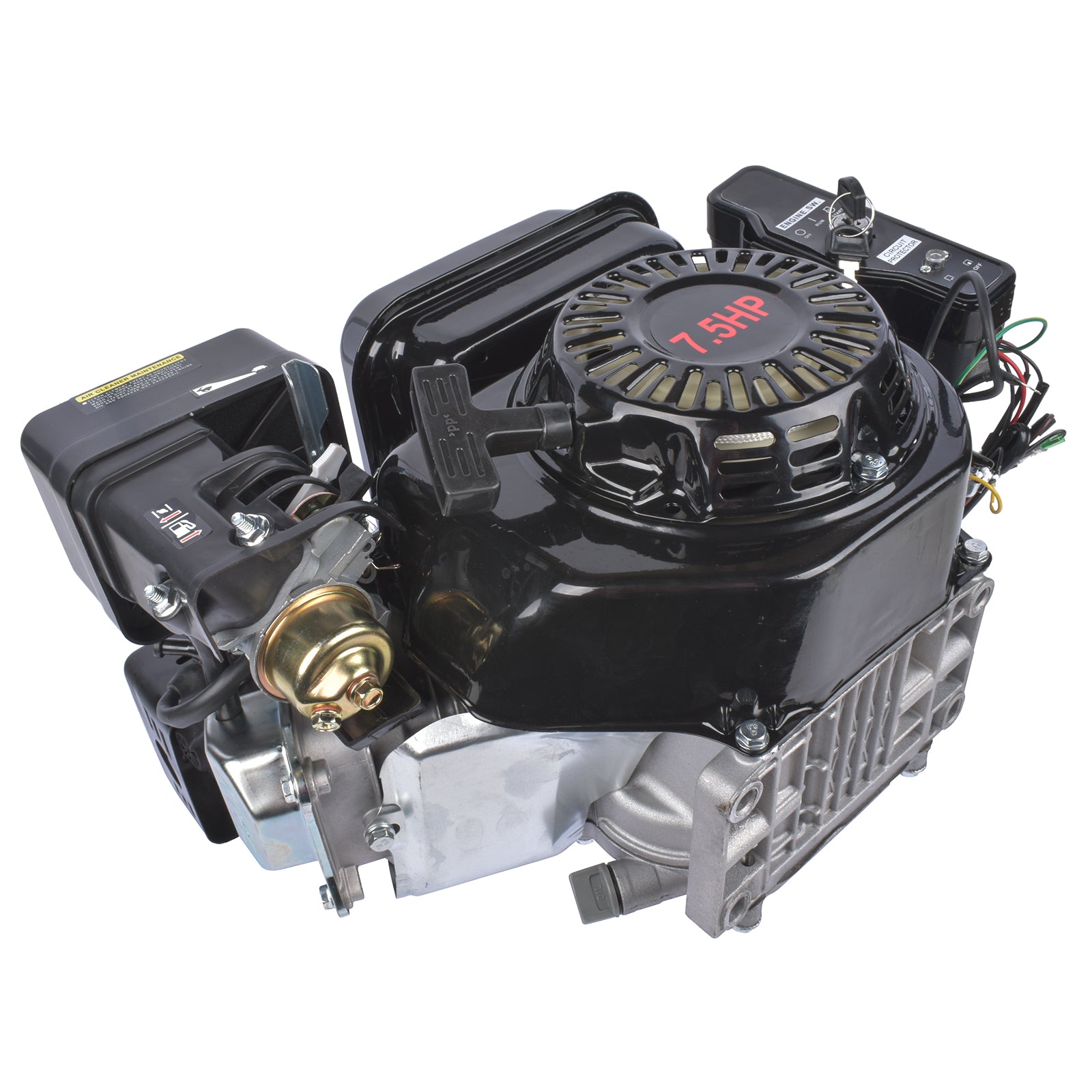 7.5HP Electric Start Horizontal Engine 4-Stroke 212CC Go Kart Gas Engine Motor - Decoration - Quality Life