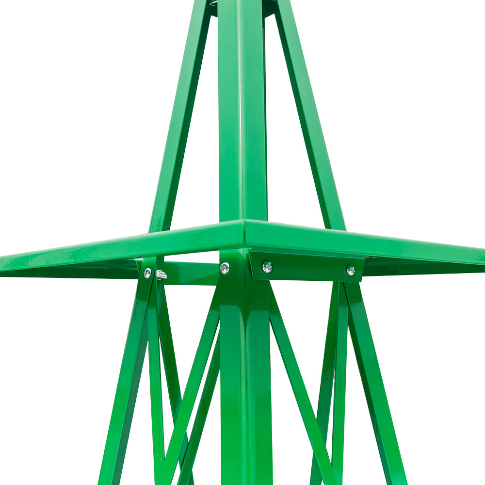 8FT Weather Resistant Yard Garden Windmill Green - Decoration - Quality Life