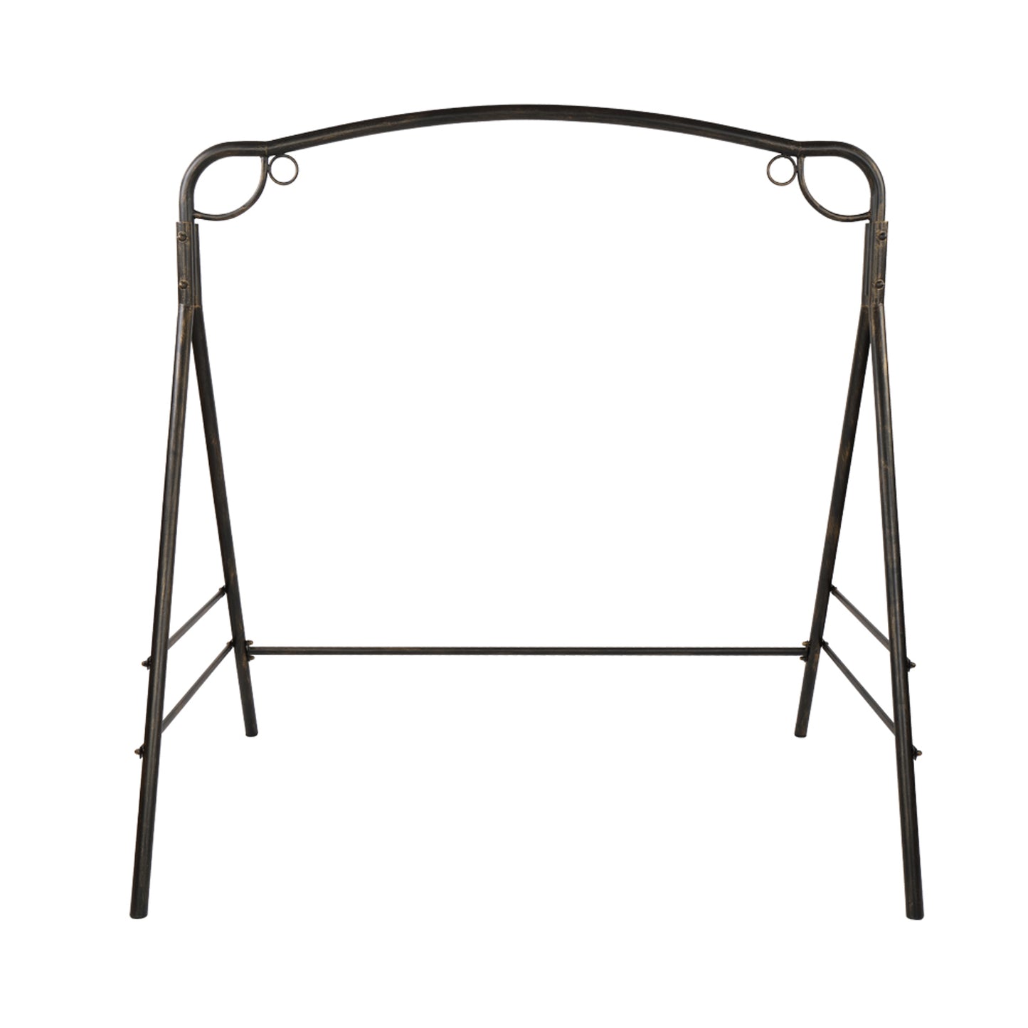 Outdoor Garden Iron Art Swing Frame Bronze - Decoration - Quality Life