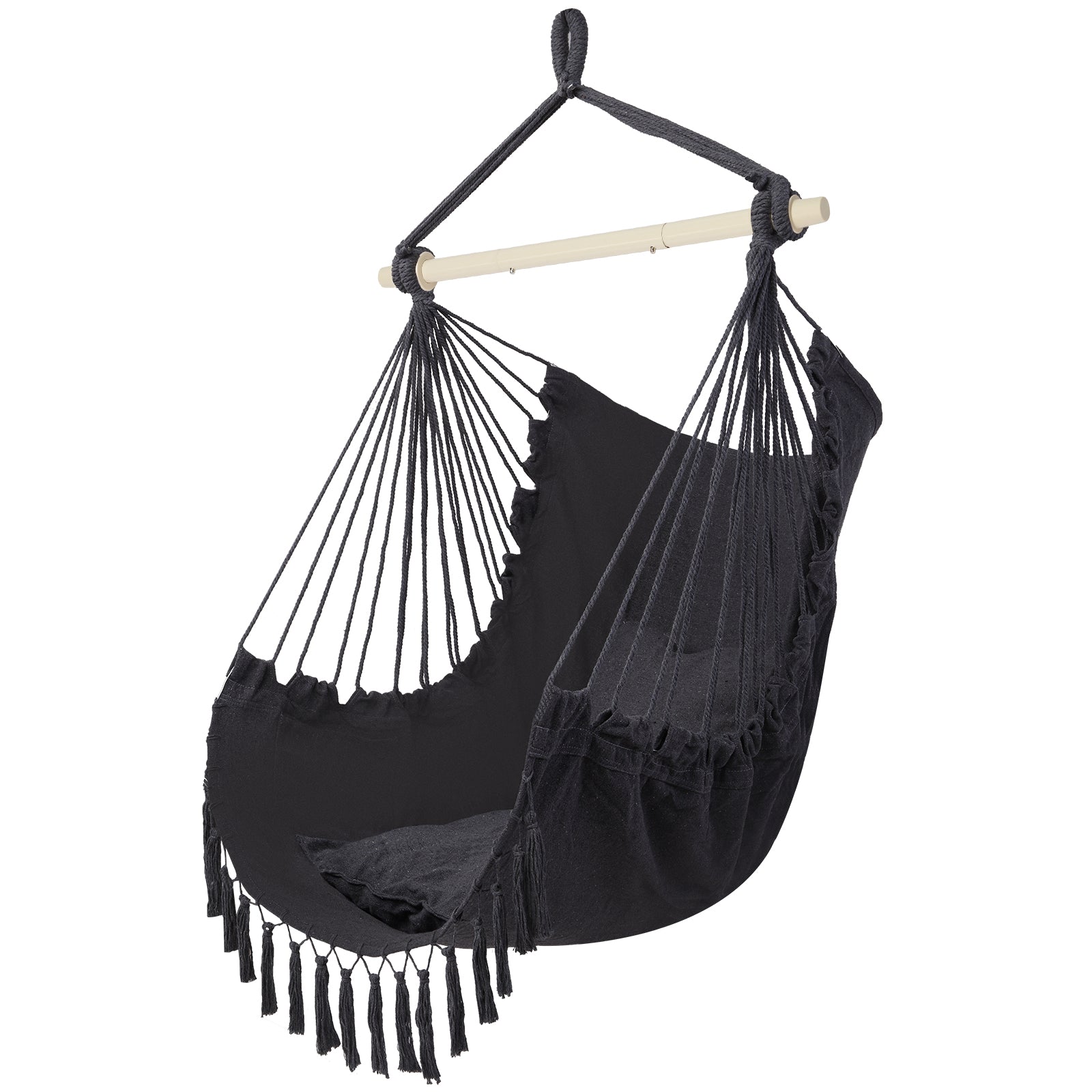 Pillow Tassel Hanging Chair Gray - Decoration - Quality Life