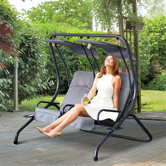 Swing Chair-Gray - Decoration - Quality Life