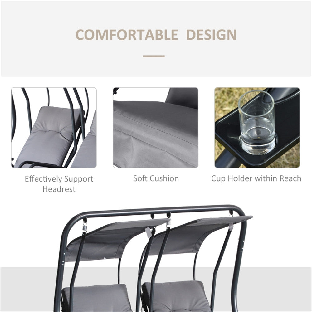 Swing Chair-Gray - Decoration - Quality Life