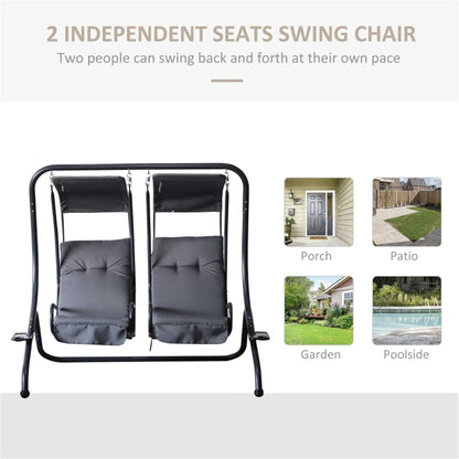 Swing Chair-Gray - Decoration - Quality Life